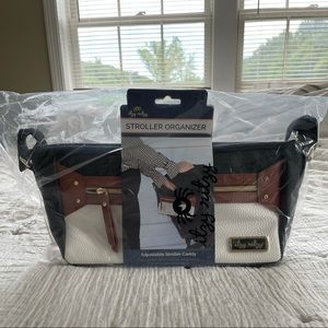 New Itzy Ritzy coffee and cream stroller caddy